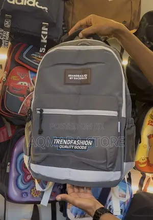 Quality Gray Backpack