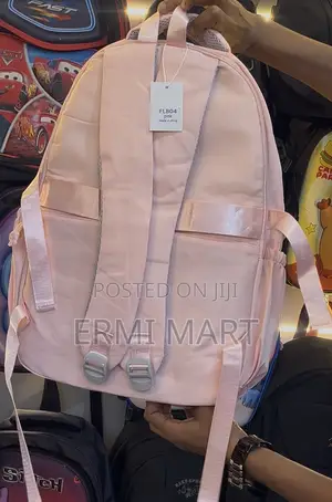 Light Pink Backpack Bag