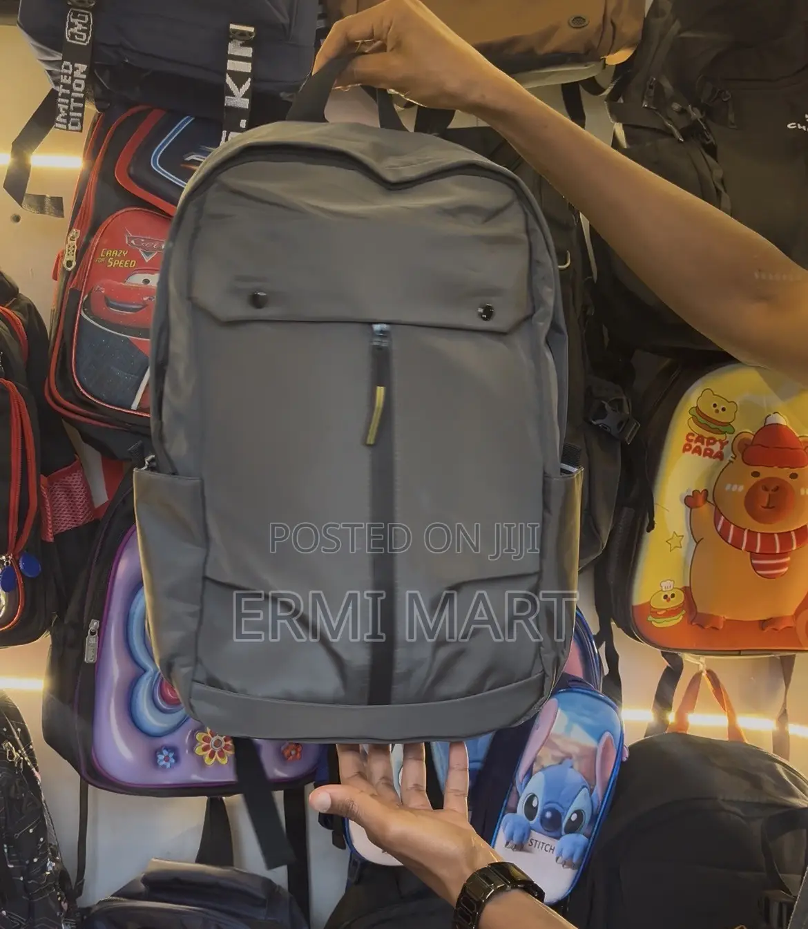 Gray Laptop Bag