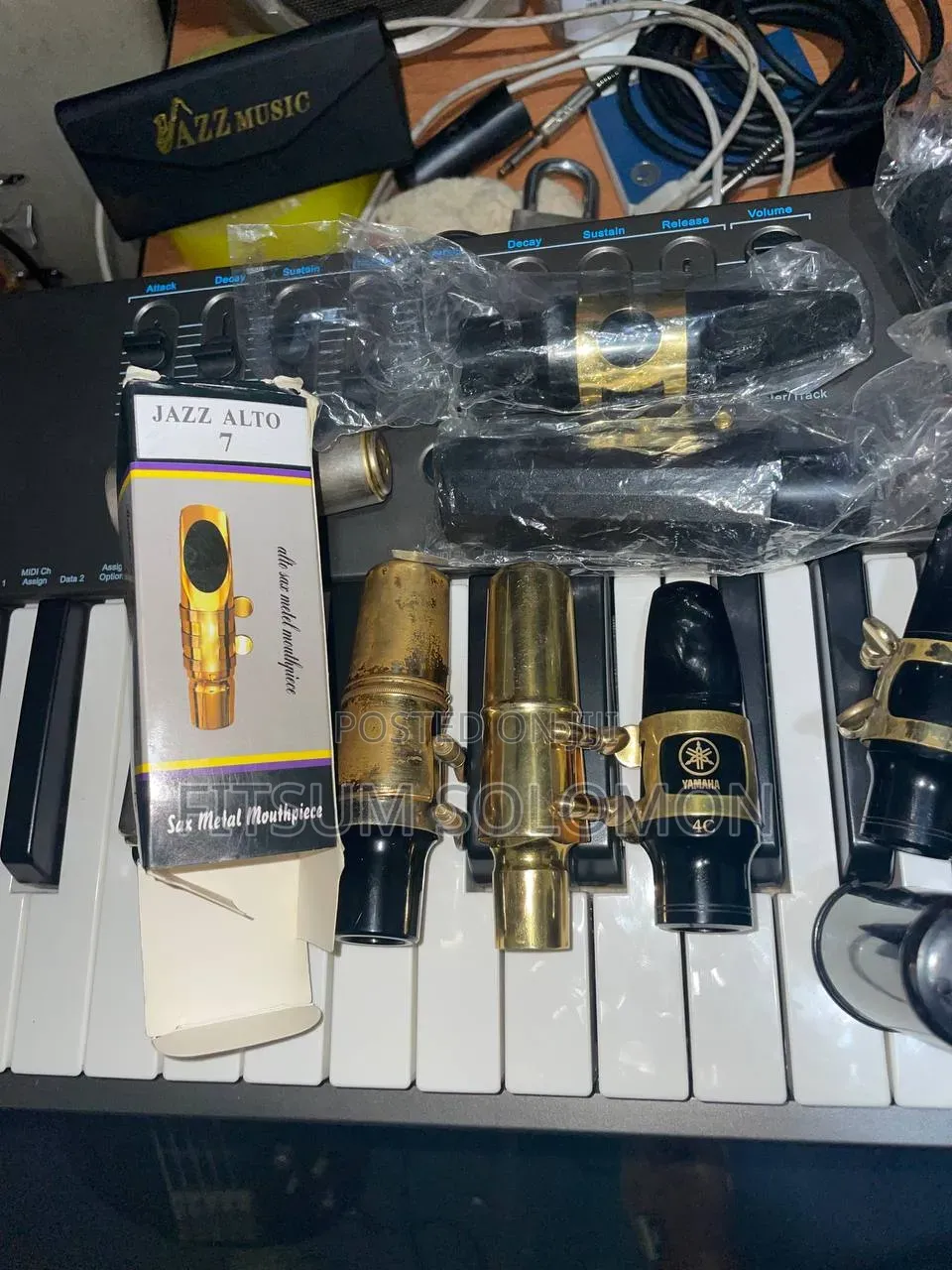 Tenor and Alto Saxophone Mouthpiece