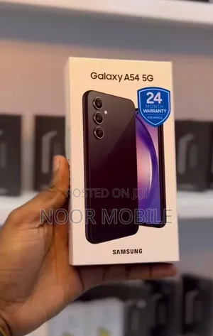 New Samsung Galaxy A54 5G 128 GB Black
