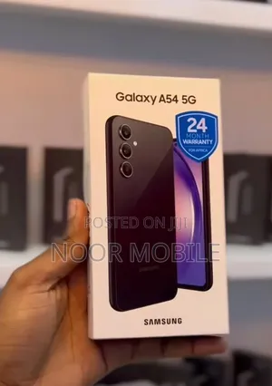New Samsung Galaxy A54 5G 128 GB Black