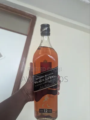 Duty Free Black Label Whisky