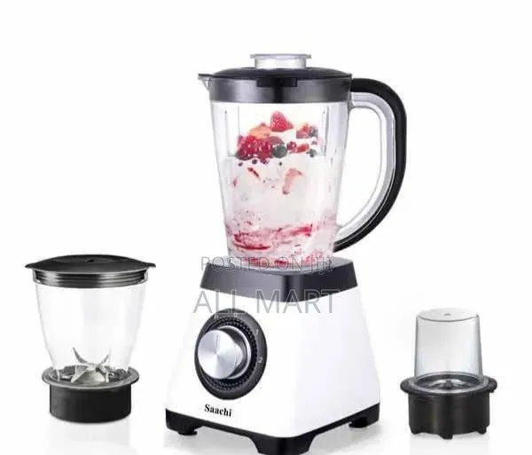 Saachi 3 in 1 Blender , Grinder And