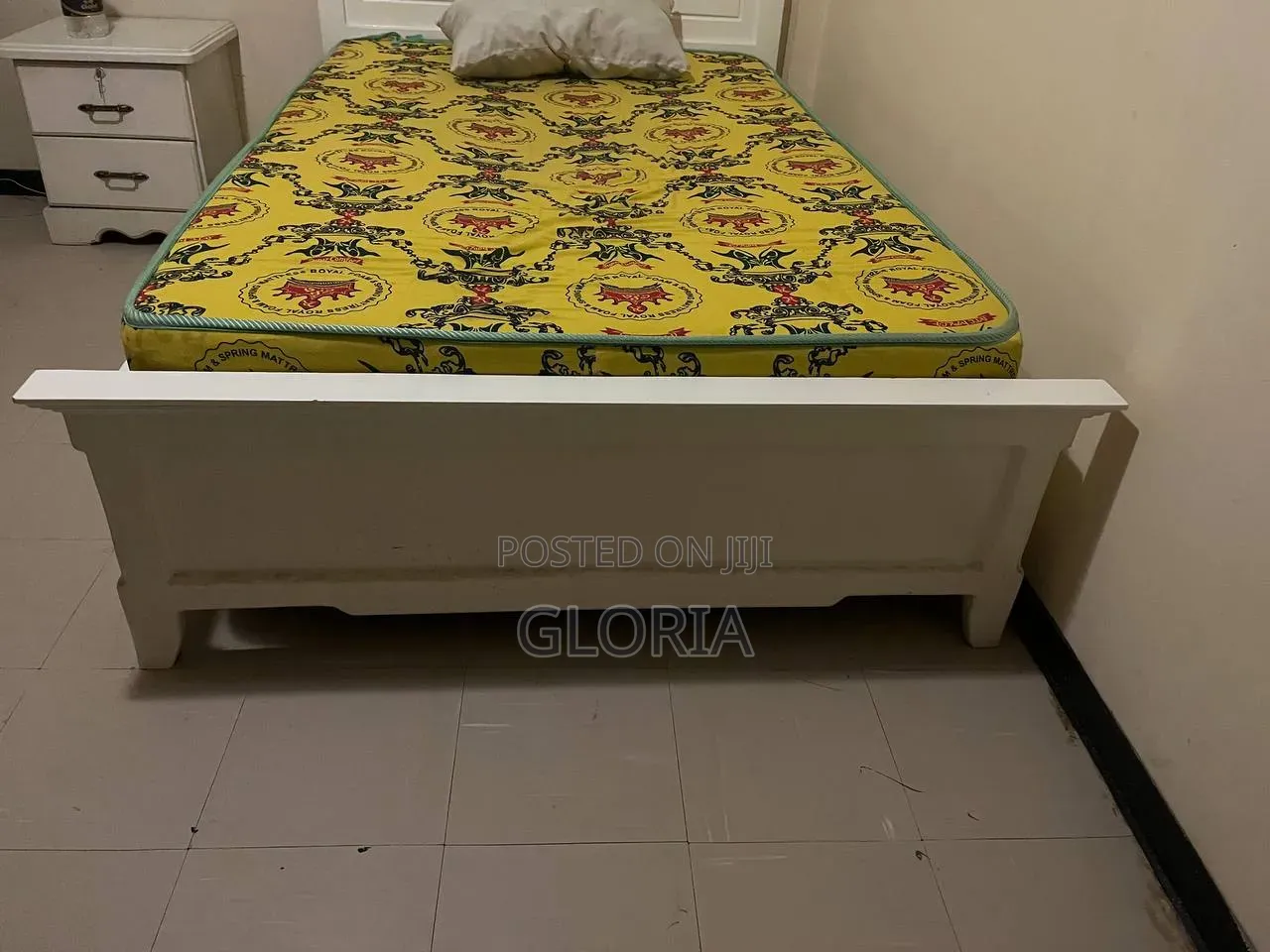 Urgent Bed for Sell Without Mattress