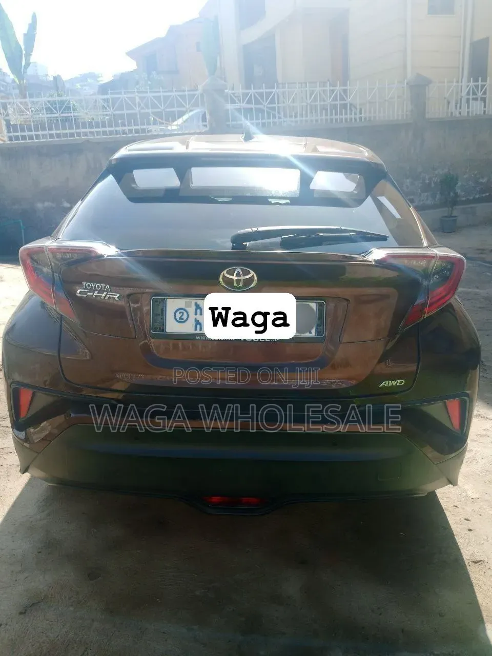 Toyota C-HR 2017 Brown