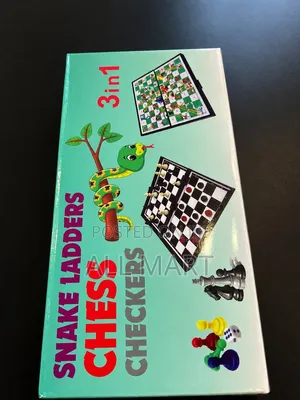 3in1 • Snakes Ladders • Chess • Checkers