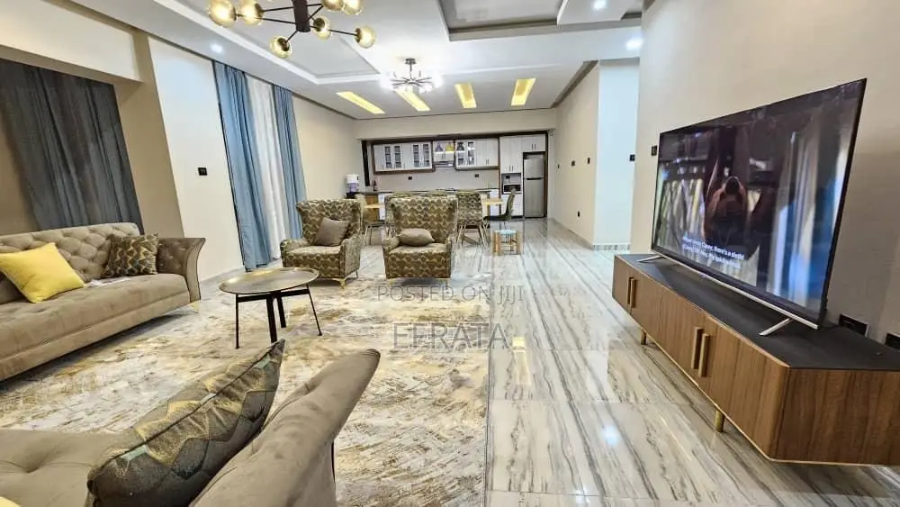 Furnished 3bdrm Apartment in Bole for rent