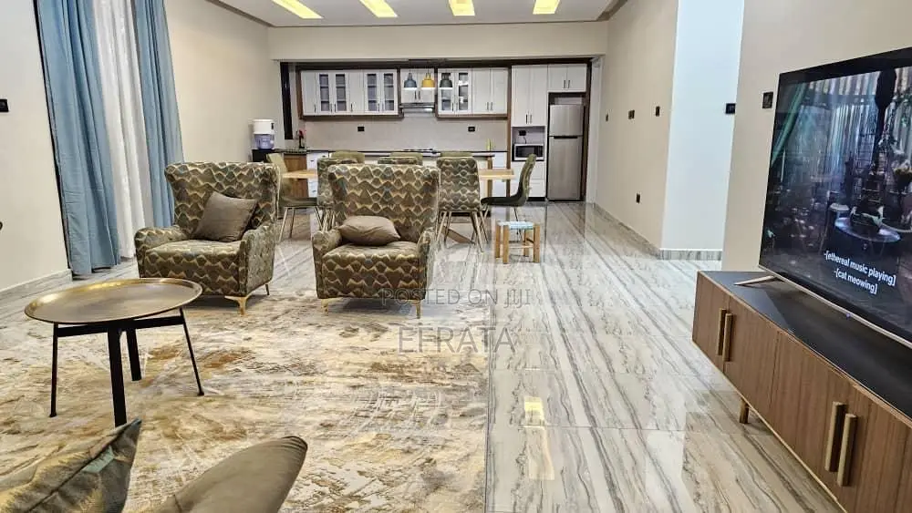 Furnished 3bdrm Apartment in Bole for rent