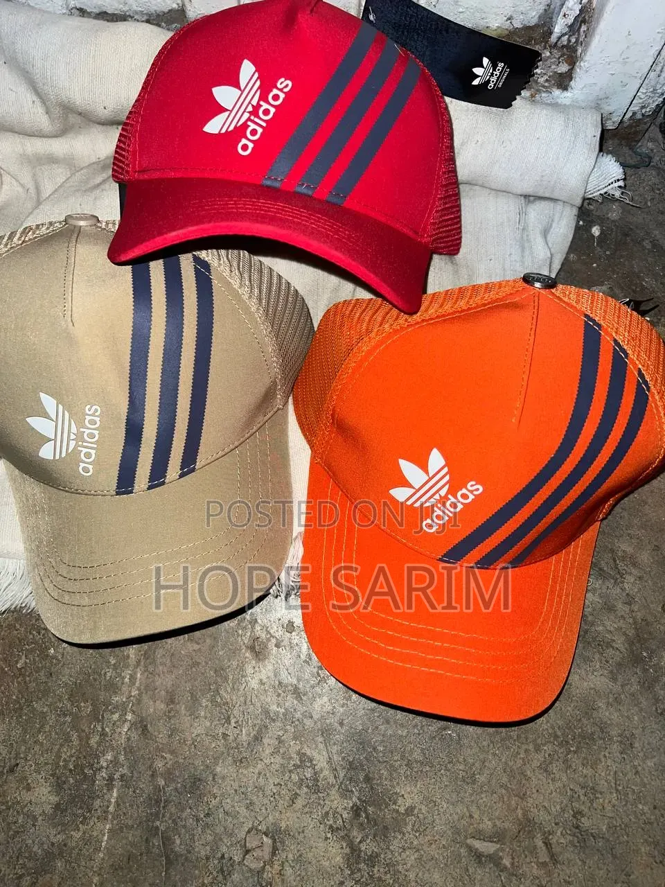 Adidas 3-Stripes Trefoil Trucker Caps