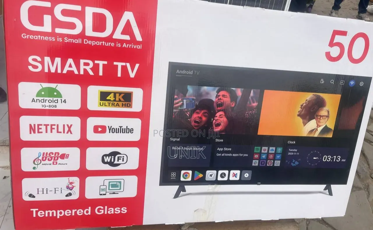 GSDA Smart TV 50 Inch