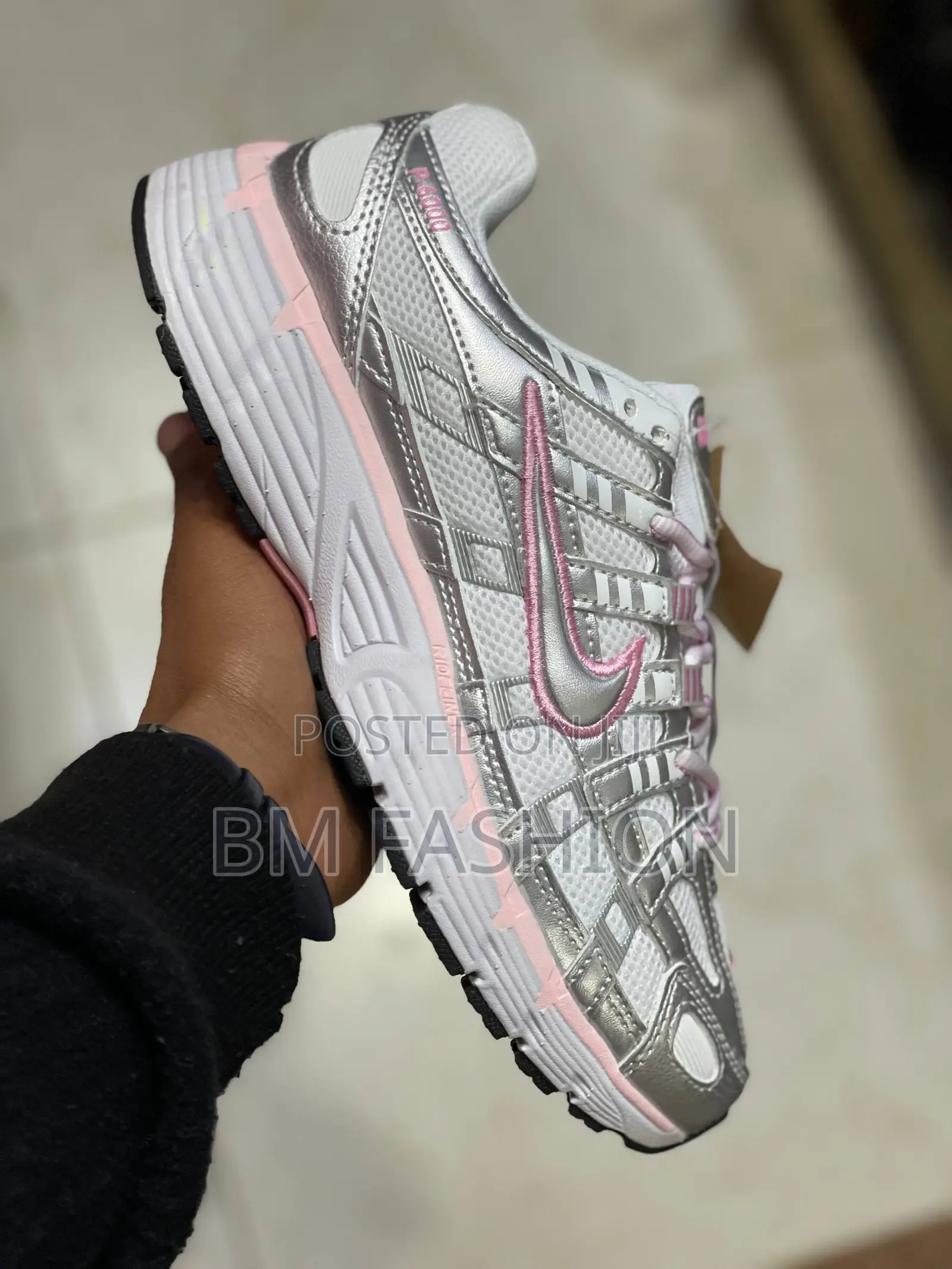 P6000 Womens Nike Sneakers Pink Stripe