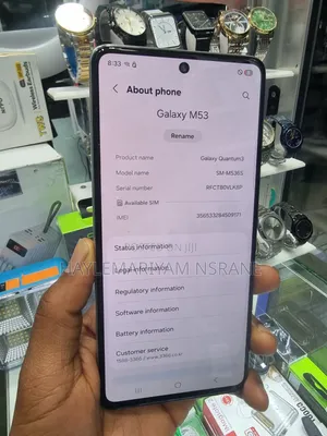 New Samsung Galaxy M53 128 GB White