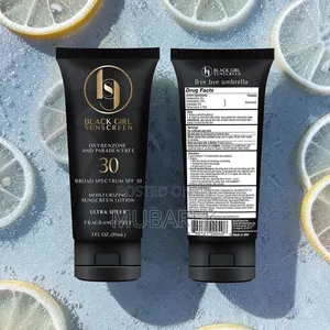 Black Girl Sunscreen SPF 30: Zero White Cast