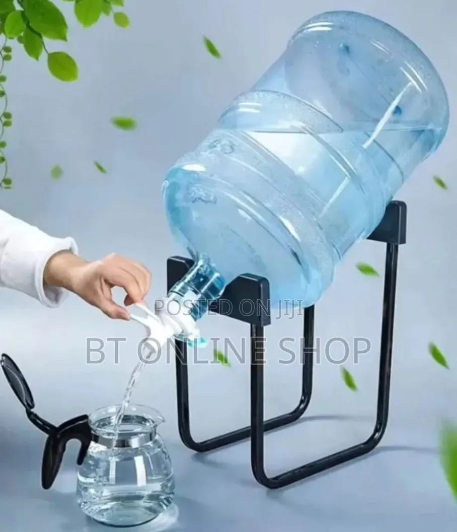 Inverted Storage Bucket Rack
