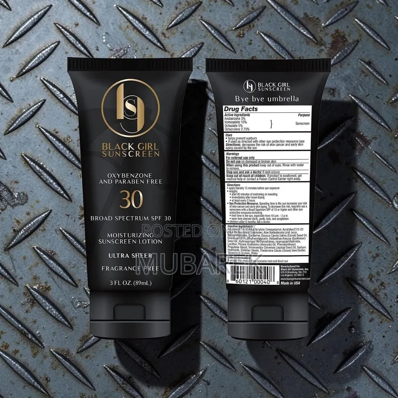 Paraben Oxybenzone-Free Daily Sunscreen