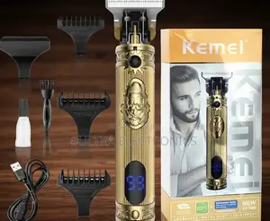 Kemei Professional Hair Trimmer – አሪፍ የፀጉር መቁረጫ Kemei Professional