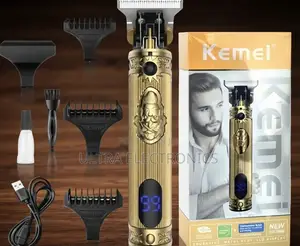 Kemei Professional Hair Trimmer – አሪፍ የፀጉር መቁረጫ Kemei Professional