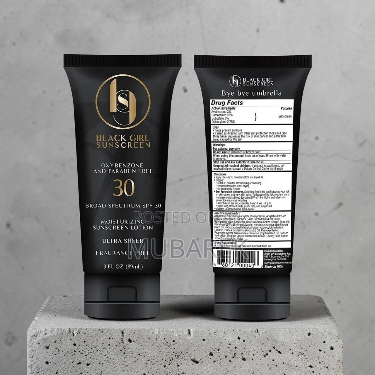 Protect Your Glow: Black Girl Sunscreen SPF 30