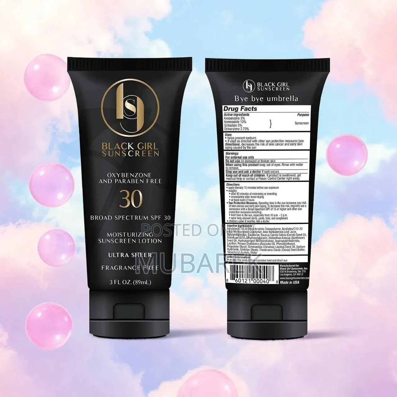 Say Goodbye to White Residue – Try BGS SPF 30