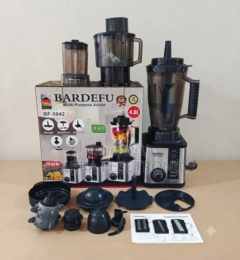 Bardefu Bf-5042 – 6 in 1 Multi-Purpose Juicer