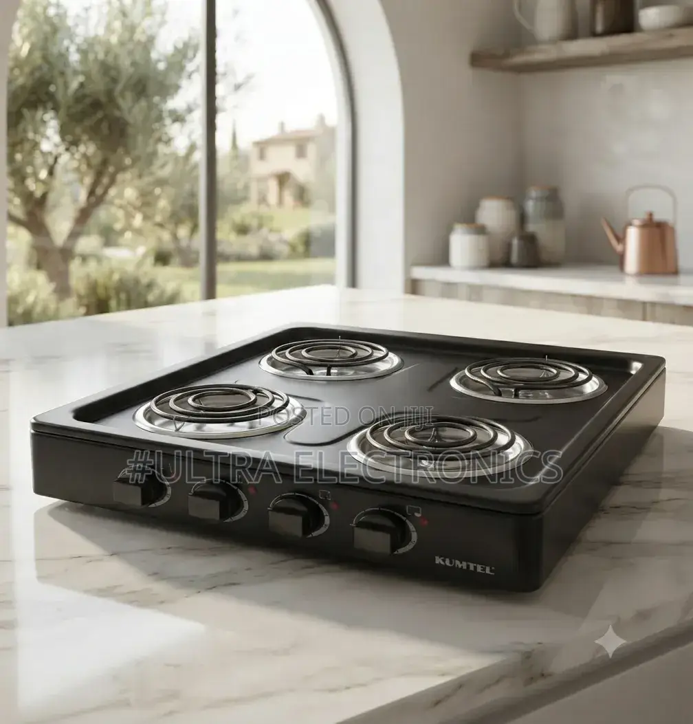 KUMTEL 4-Burner Electric Hot Plate Stove KUMTEL 4 ምድጃ Electric