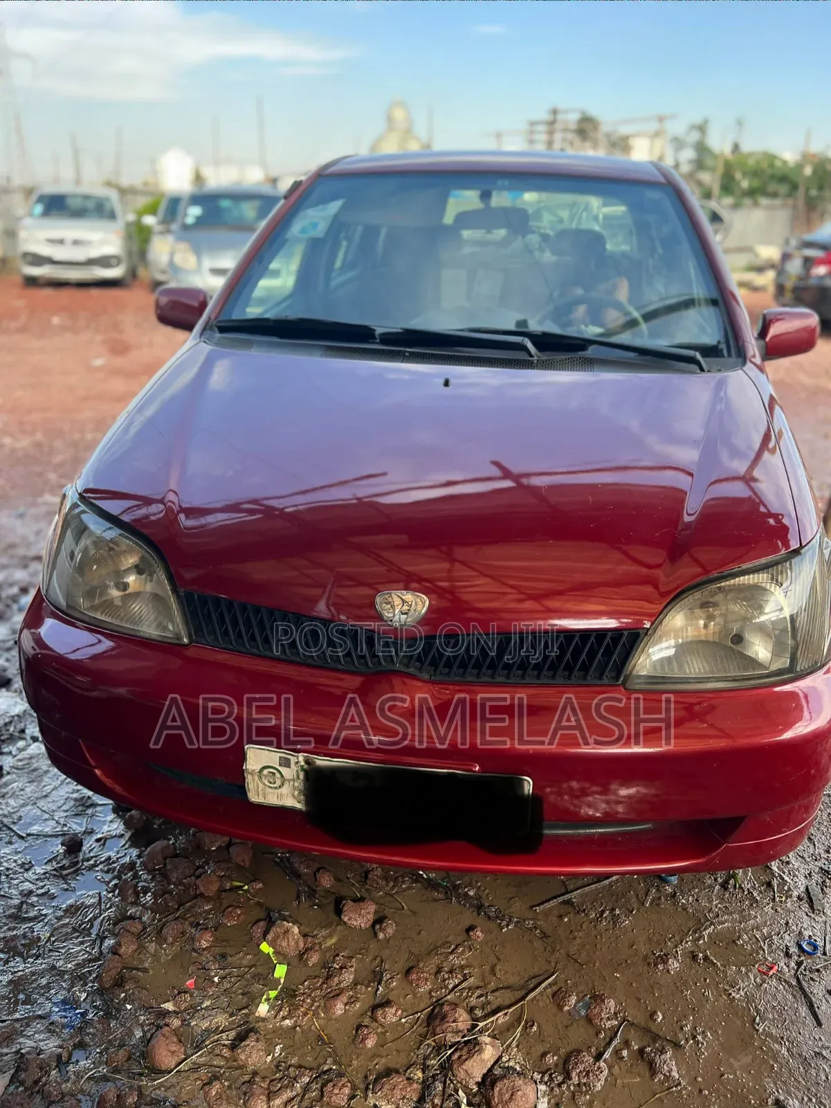 Toyota Platz 2001 Red