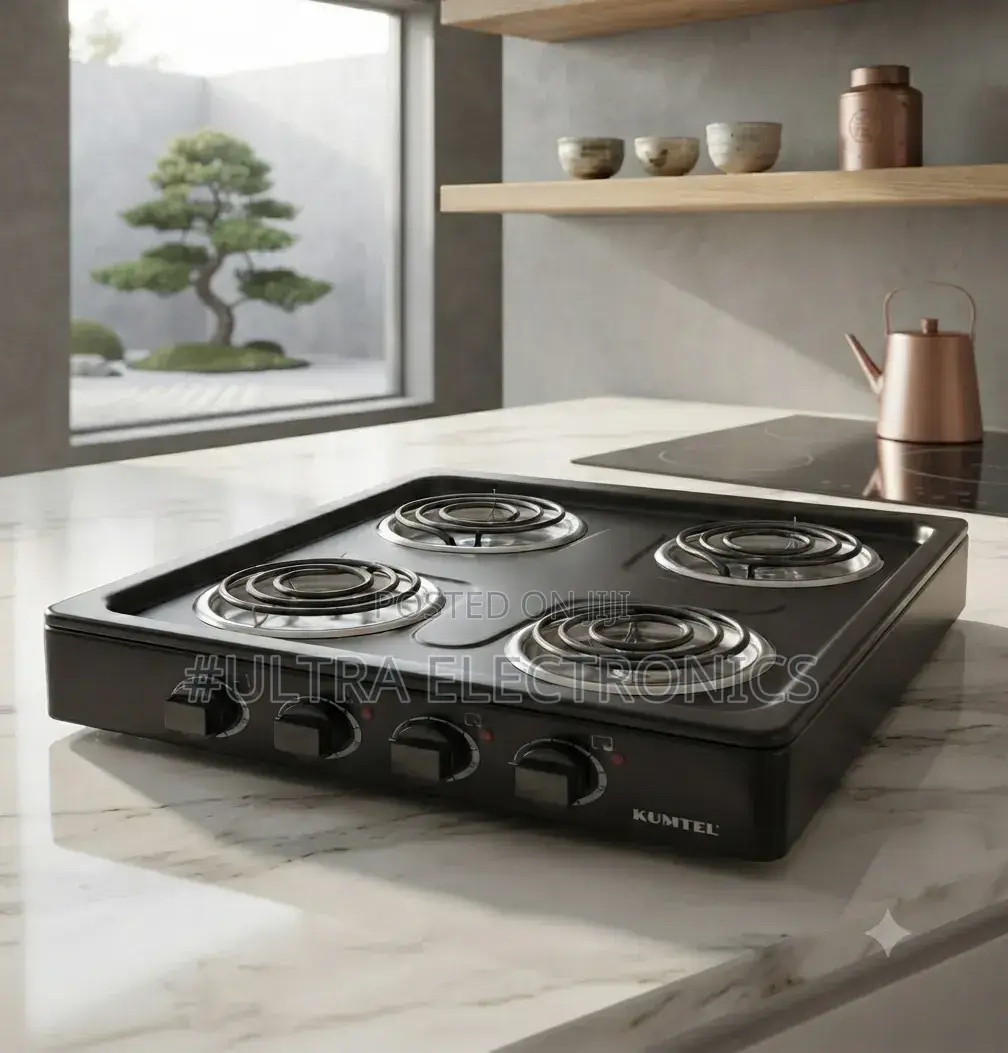 KUMTEL 4-Burner Electric Stove KUMTEL 4 ምድጃ Electric Hot Plate