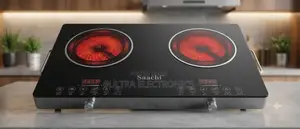 SAACHI 2-Burner Electric Infrared Cooker