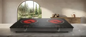 SAACHI 2-Burner Electric Infrared Cooker