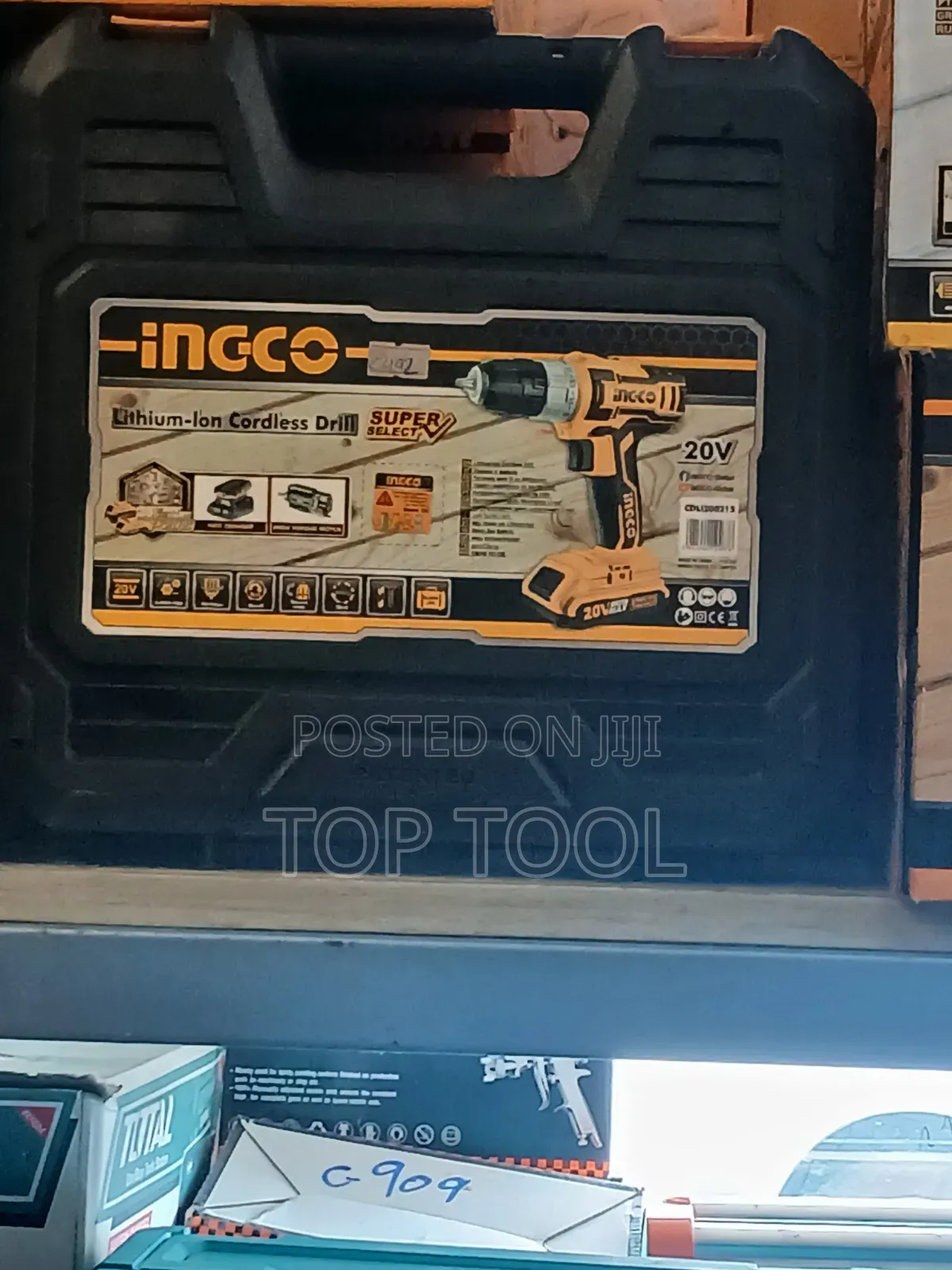 Ingco 20V Cordless Drill