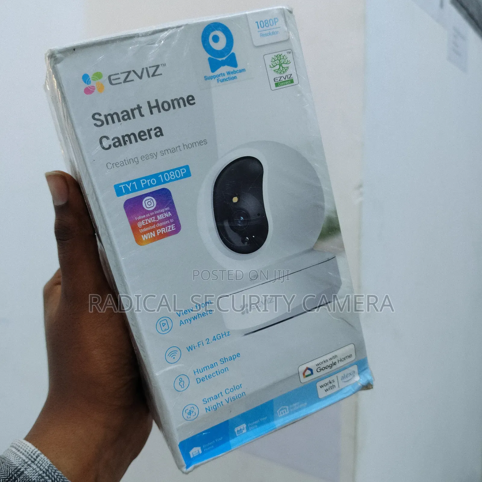 EZVIZ TY1 Pro 1080P WiFi CCTV Camera Indoor Security Camera