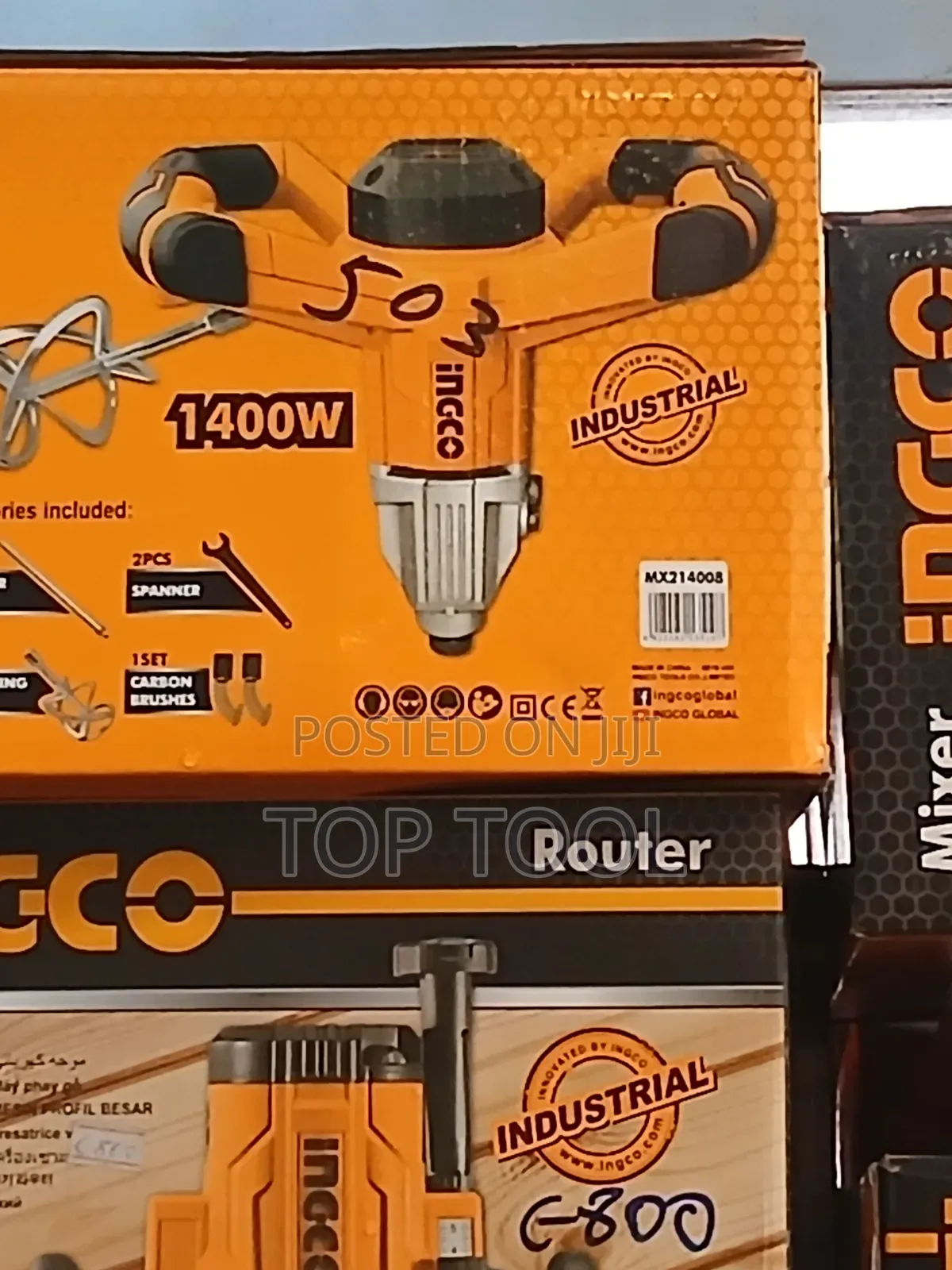 Ingco 1400W Industrial Electric Mixer
