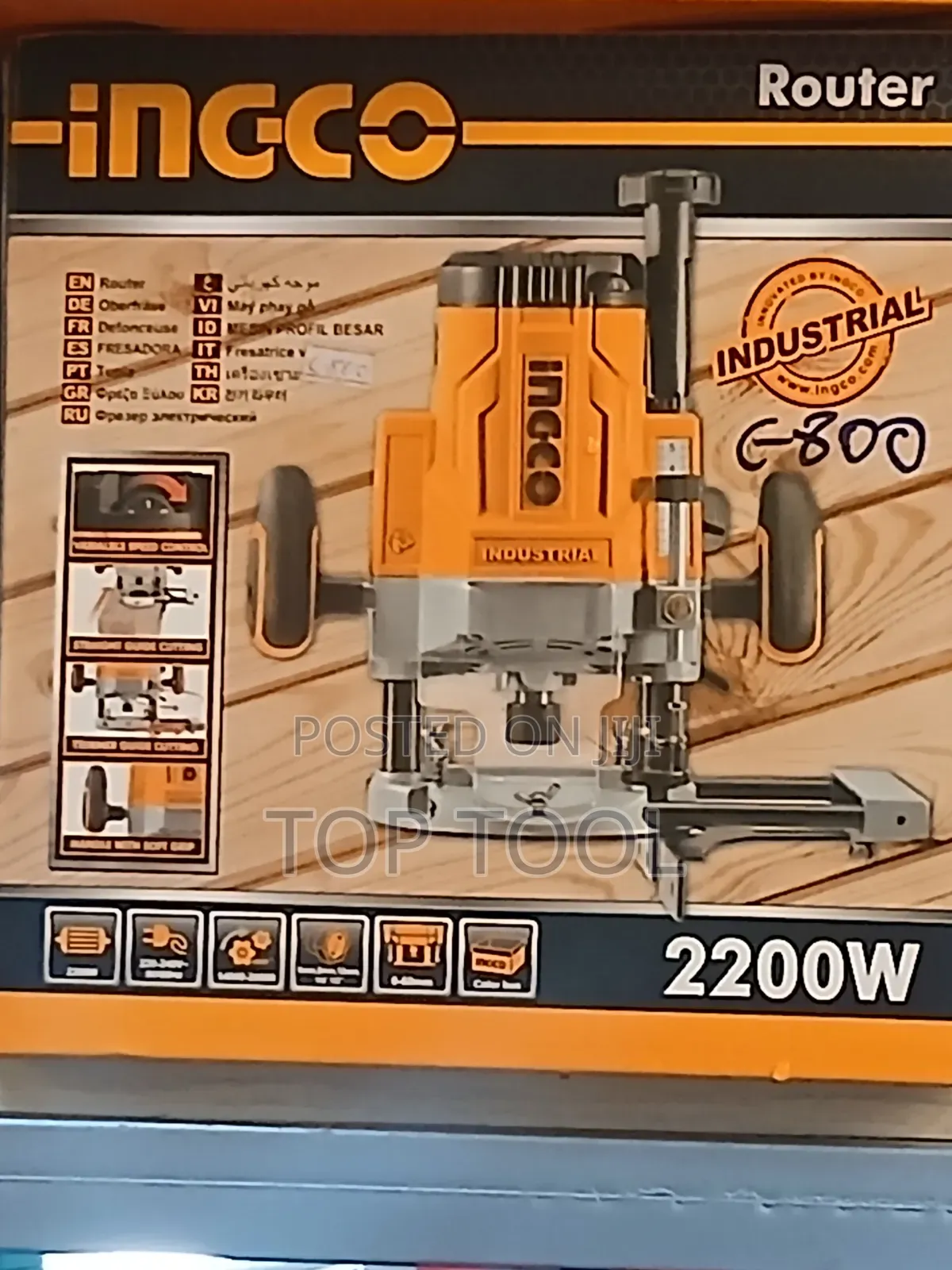 ,INGCO Industrial Electric Router 2200W