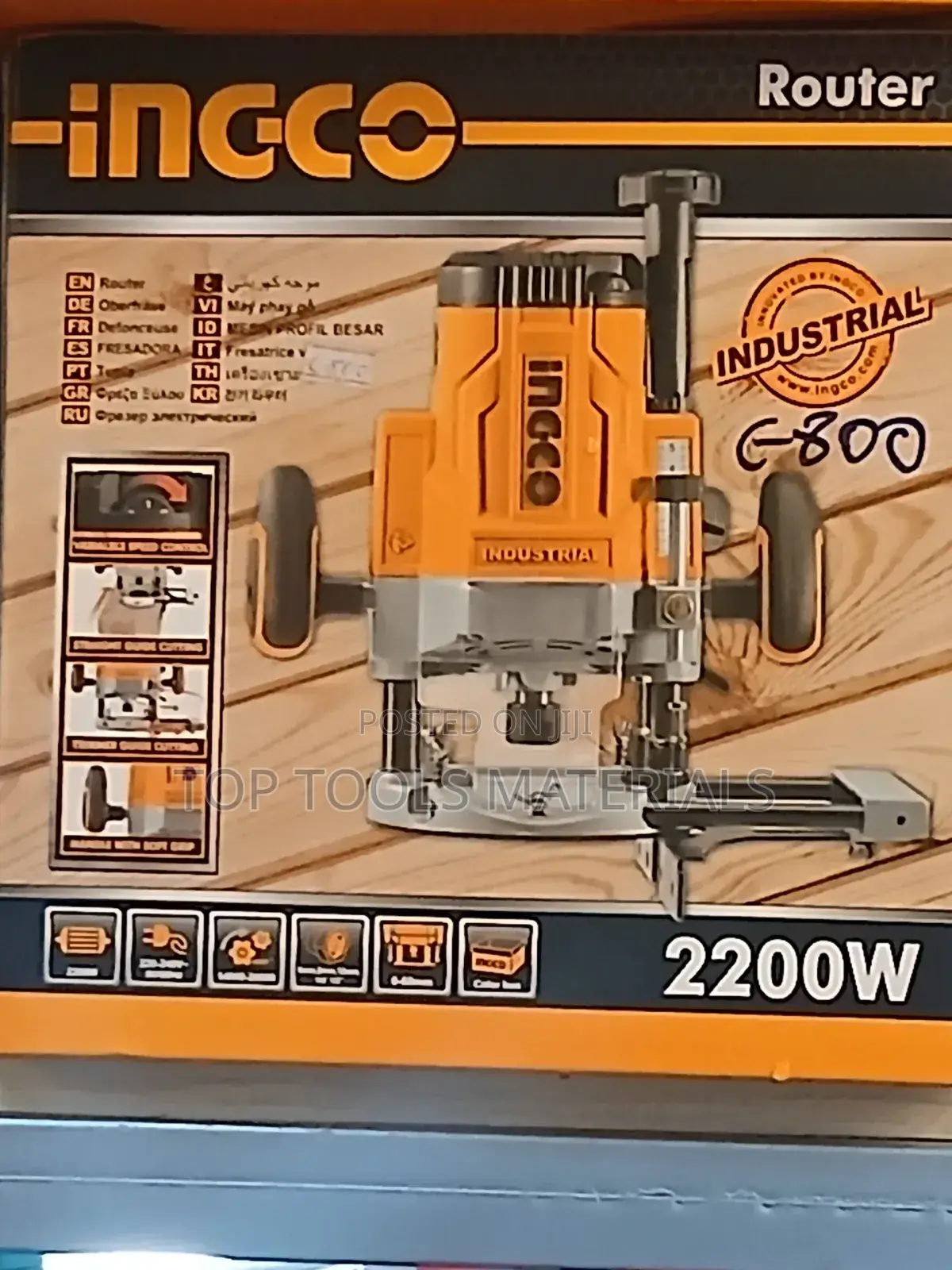 ,INGCO Industrial Electric Router 2200W