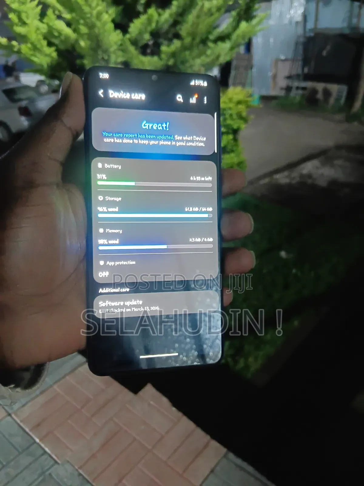 Samsung Galaxy A31 64 GB Blue