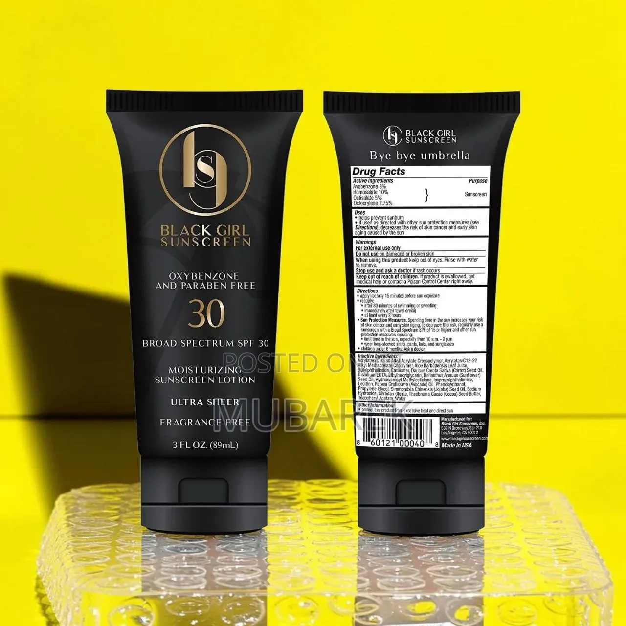 Shop Black Girl Sunscreen Broad Spectrum SPF 30