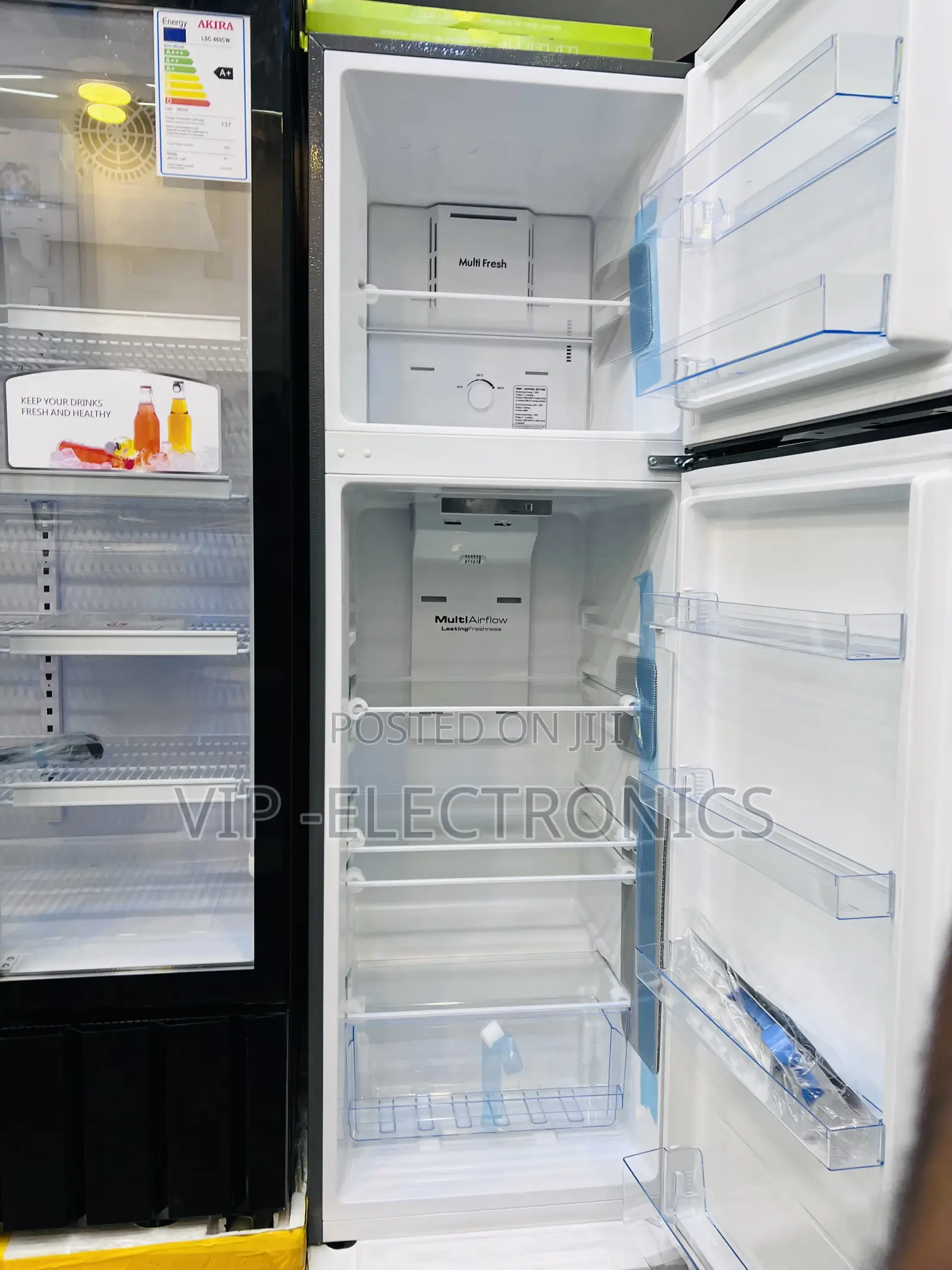 POPULAR Refrigerator 450 Double-Door Fan System Super Fast Freezing
