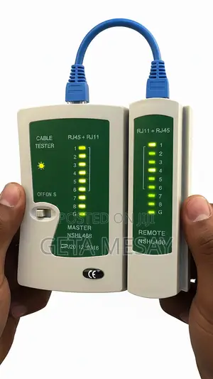 Network Cable Tester Rj45 Rj11 Diagnose With Original Battery