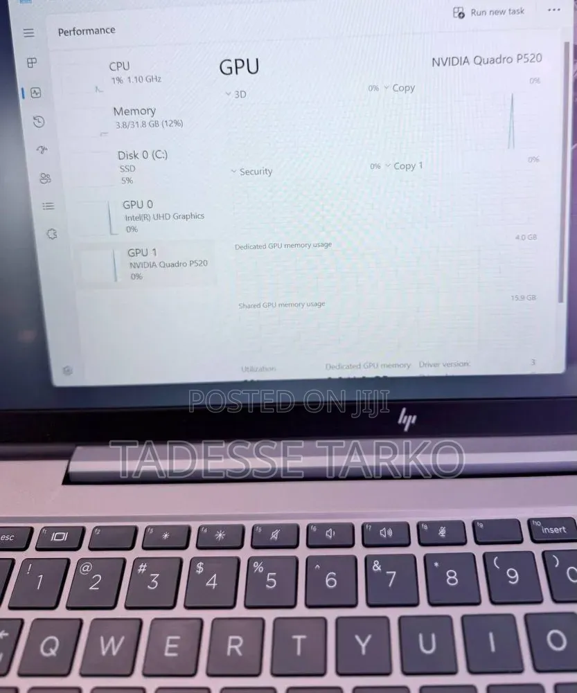 New Laptop HP ZBook Firefly G8 16GB Intel Core i7 SSD 512GB