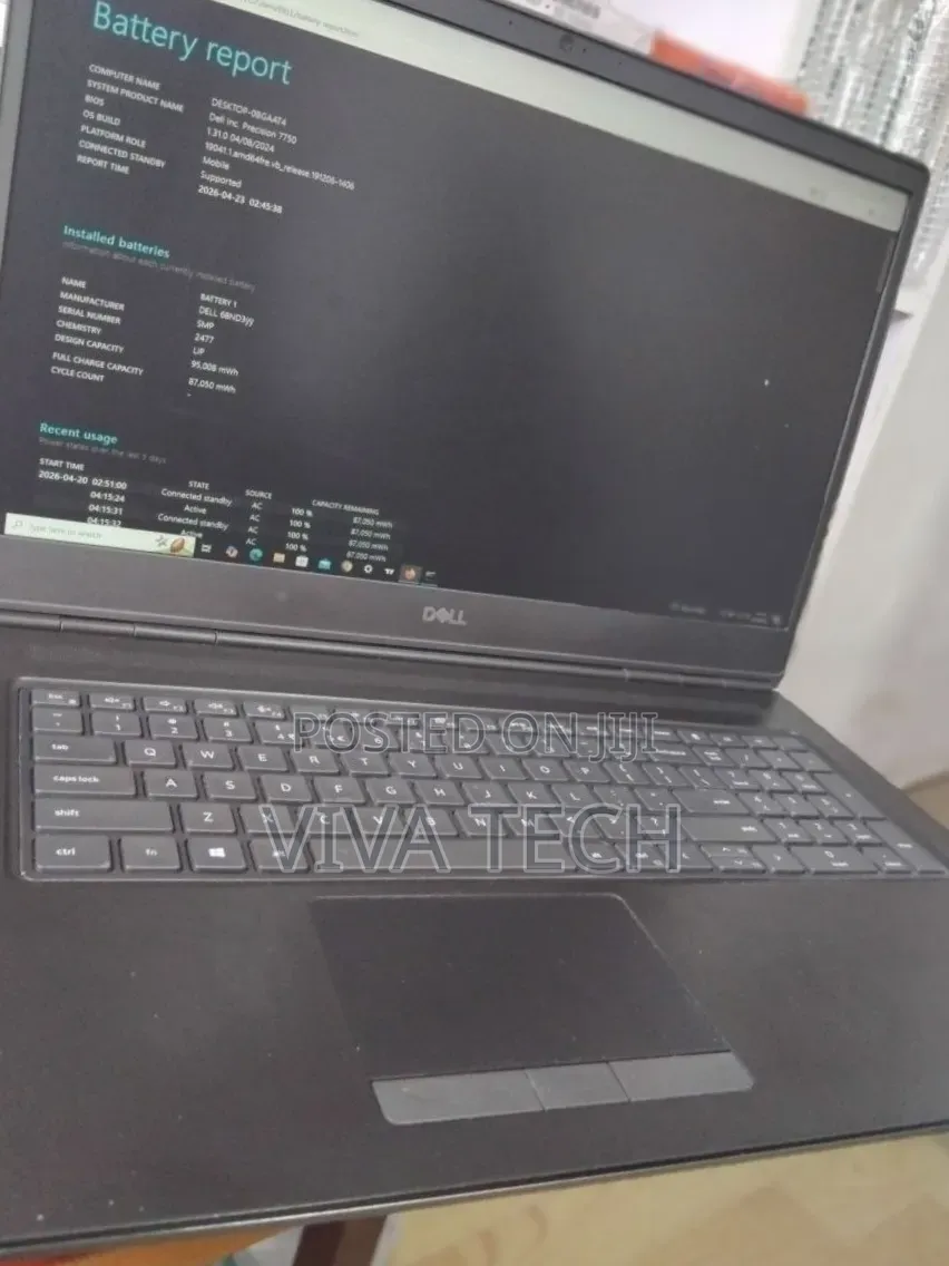 Laptop Dell Precision 7750 16GB Intel Core i7 SSD 512GB