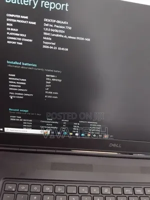 Laptop Dell Precision 7750 16GB Intel Core i7 SSD 512GB