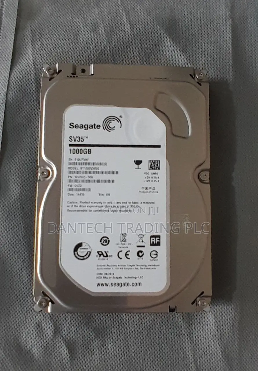 Seagate Sv35 1tb Surveillance HDD