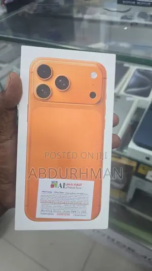 New Apple iPhone 17 Pro Max 256 GB Orange