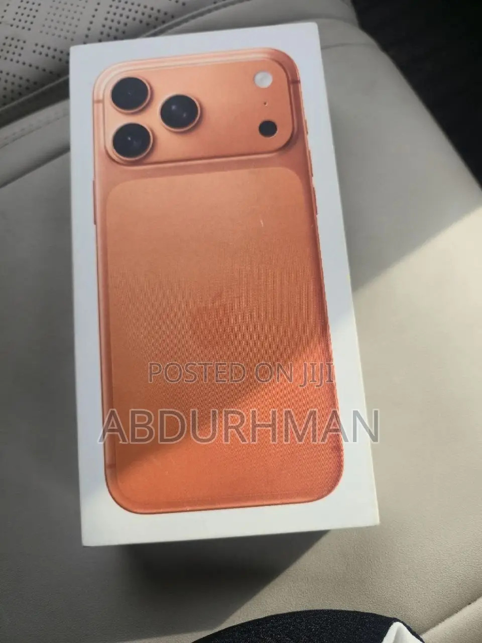 New Apple iPhone 17 Pro Max 256 GB Orange