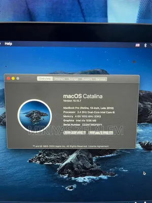 Laptop Apple MacBook 2013 4GB Apple M1 Pro SSD 256GB