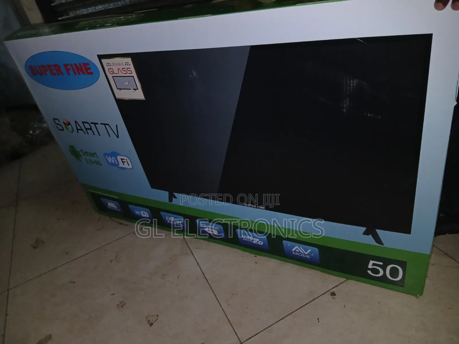 Super Fine 50 Inch Double Glass