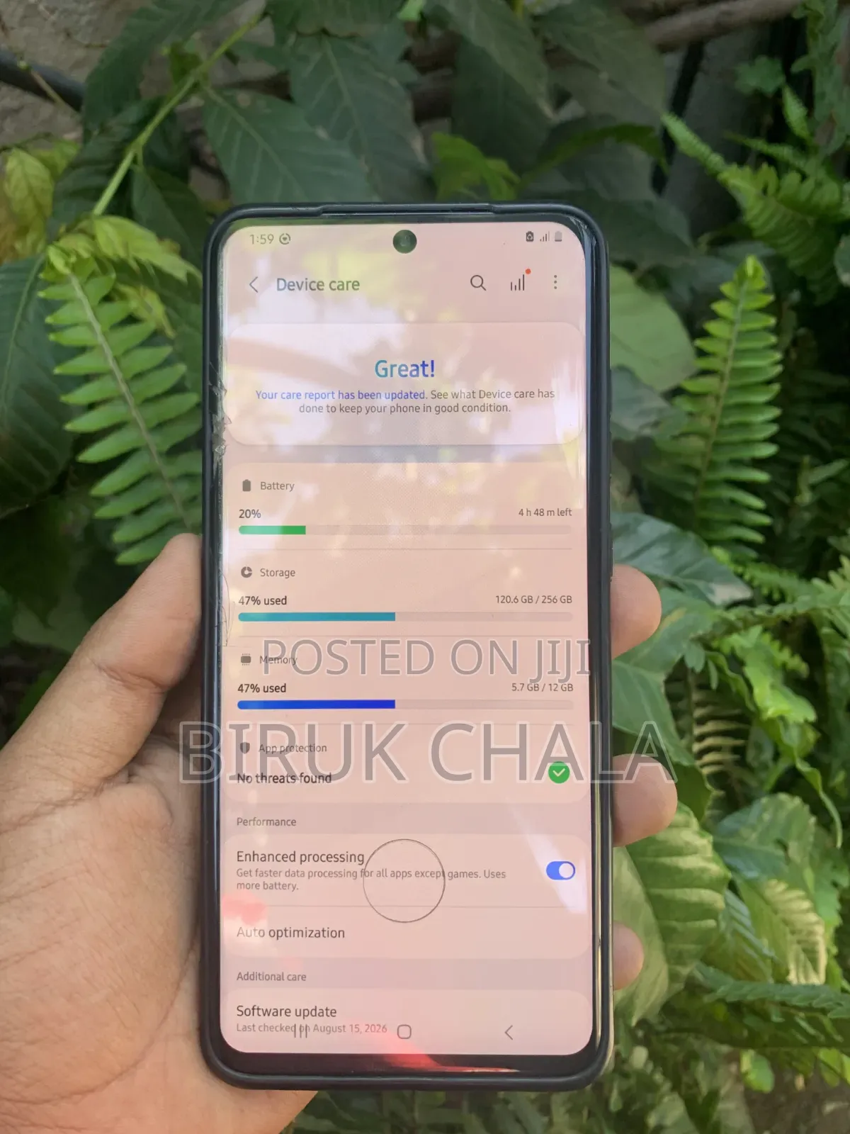 Samsung Galaxy S20 Ultra 5G 256 GB Black