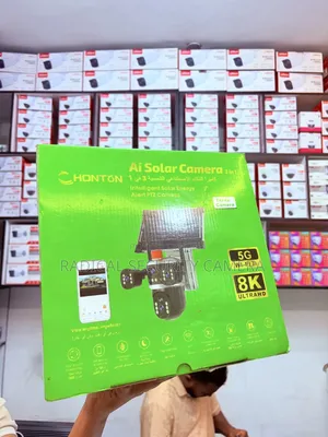 Honton AI 4G Solar CCTV Camera | SIM Card Security Camera