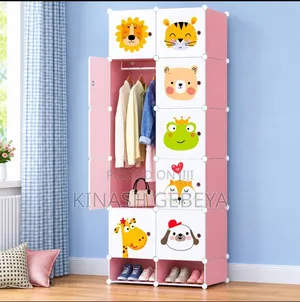 Portable Cloth and Shoe Storage Shelf(ልብስ እና ጫማ መደርደሪያ)